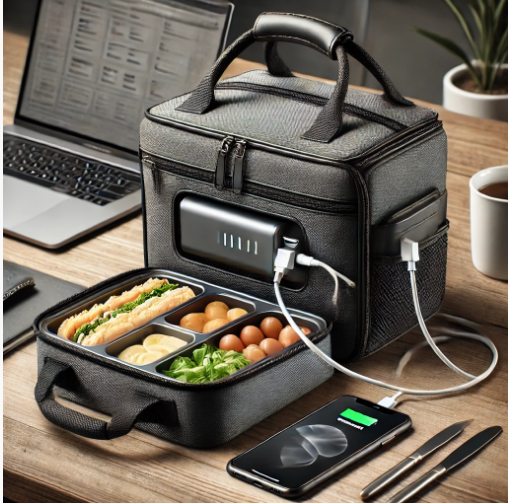 lunch bag with charger