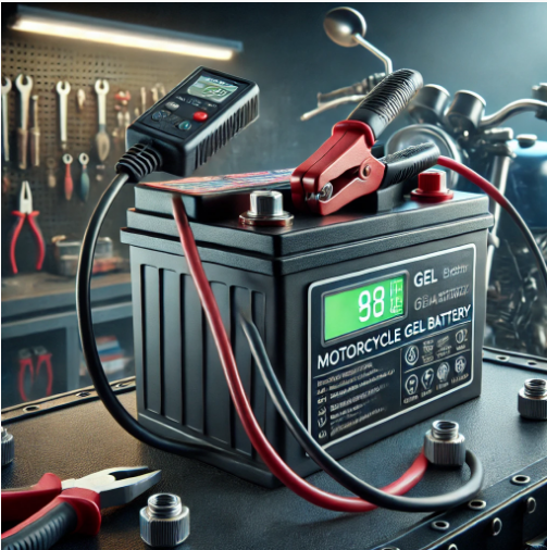 how long does it take to charge motorcycle battery gel