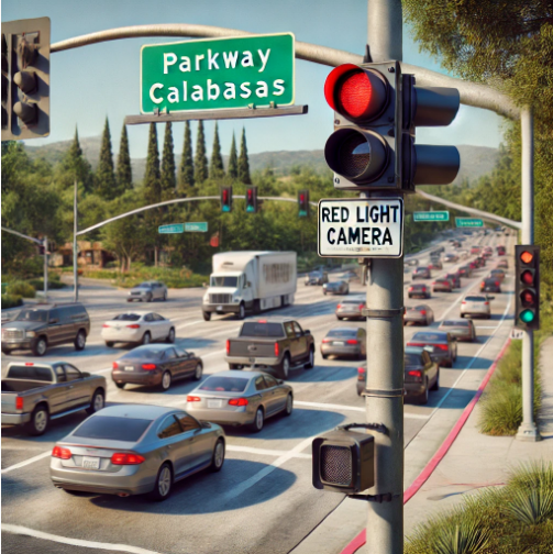 s101 - parkway calabasas red light camera