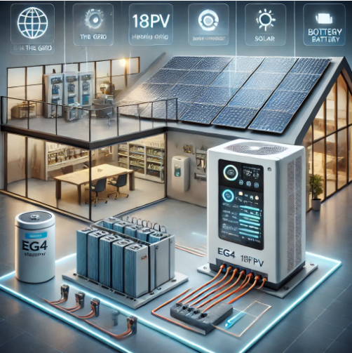 18k pv force charge batteries from grid eg4